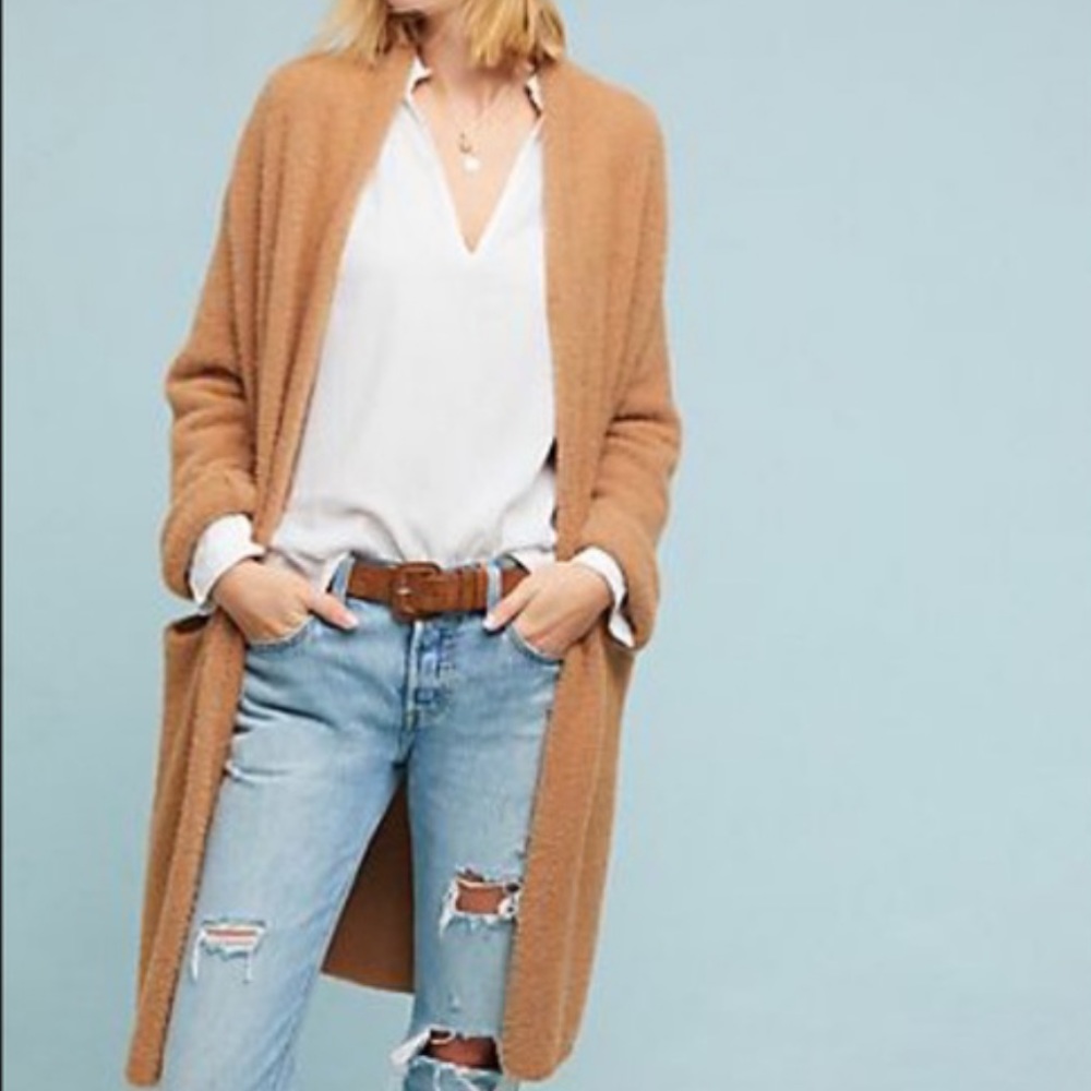Long cozy cardigan